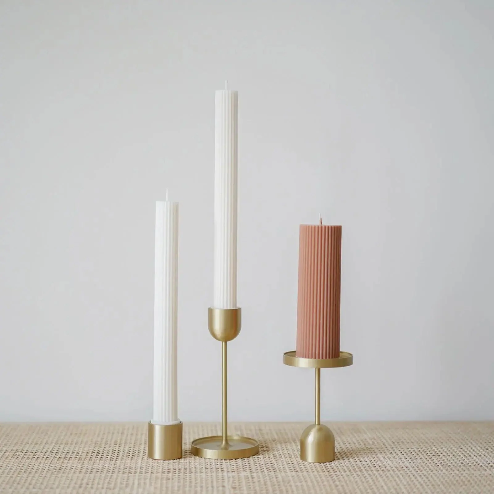 Fountain Brass Candle Holder-Large - Image 5